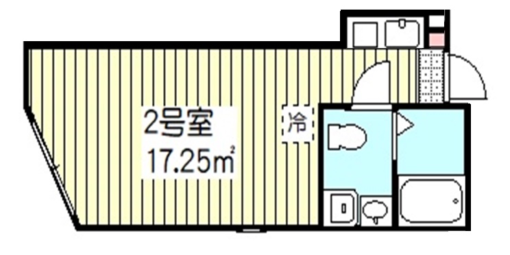 バイザリバー西川口の間取り