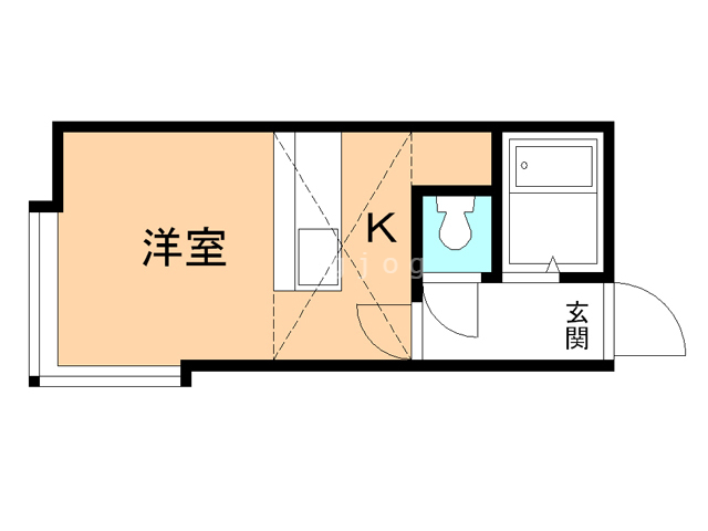 ソニア５６Ｂ棟の間取り