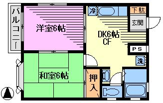 エスペランサの間取り