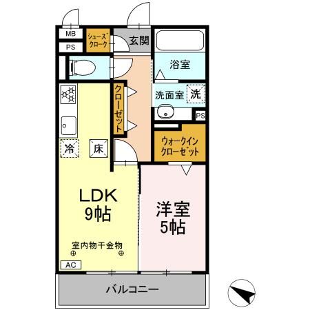 GRAND D-ROOM 刈谷下重原の間取り