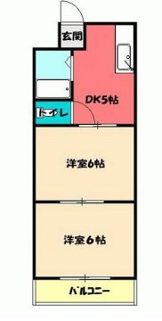 栄光サンプラザの間取り