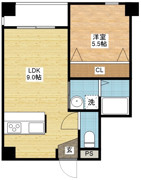 Lumiereミヤモトの間取り