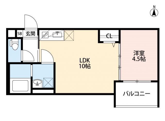 T.A下神泉苑町の間取り