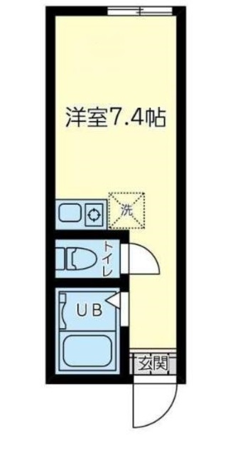 ユナイト宮前平カンパニアの間取り