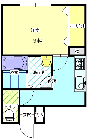 プロムナードの間取り