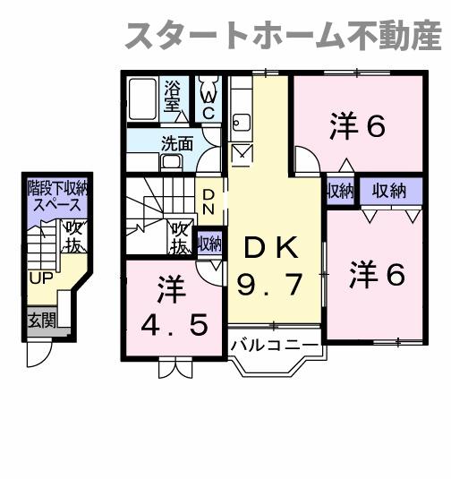 クワ　フォレストの間取り