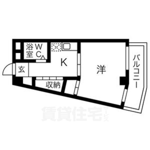 名古屋市南区外山のマンションの間取り