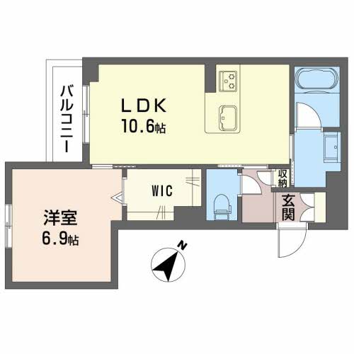 プレミアス安東の間取り