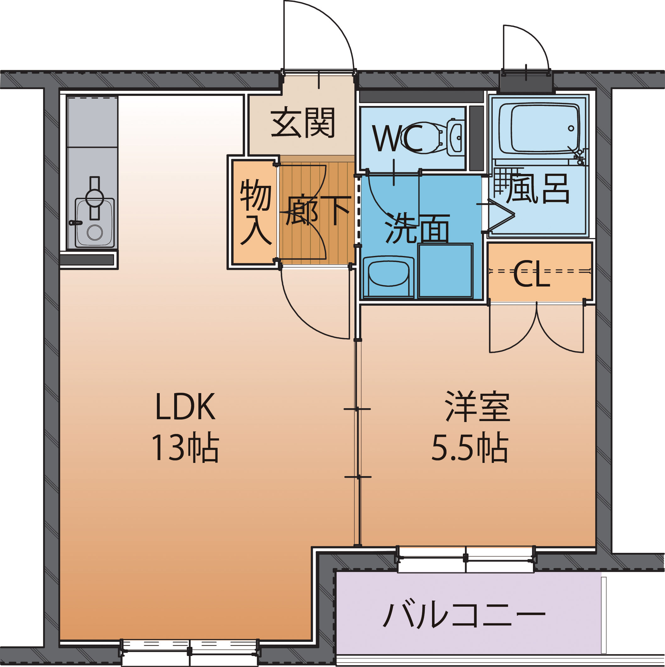 ハートフルタウン Aiの間取り