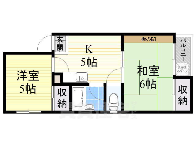 【パークサイドマンションの間取り】