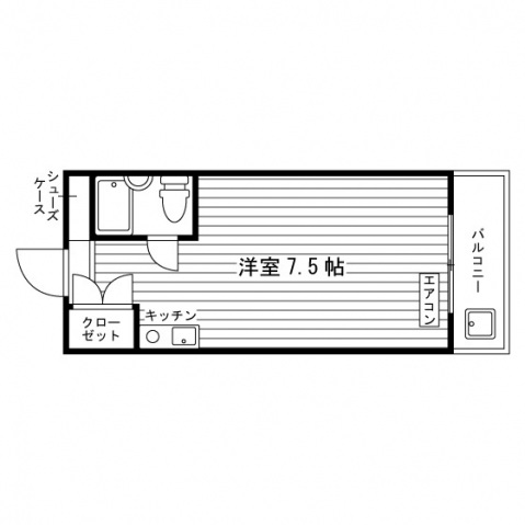 レバンテ聖護院の間取り