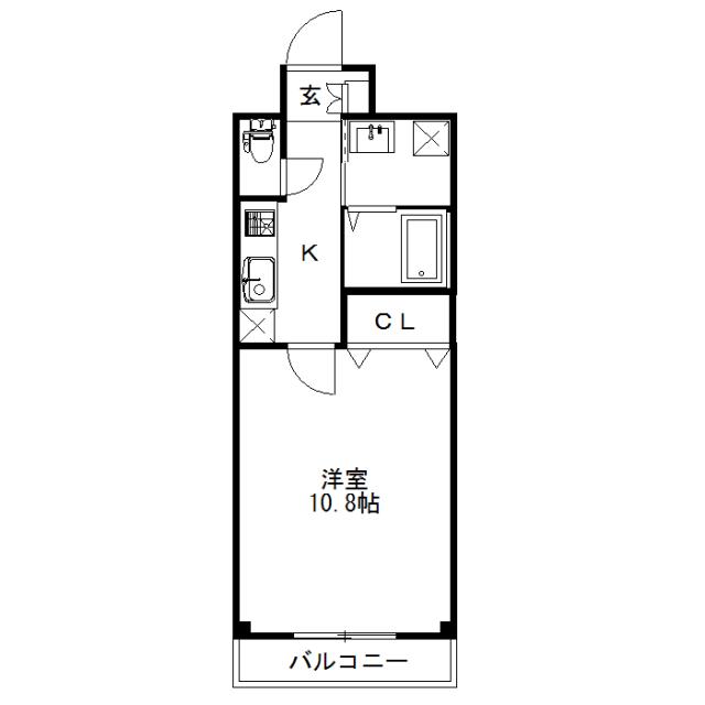 タウンアローズ30の間取り