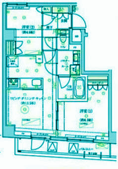 ドムススタイル武蔵小山の間取り