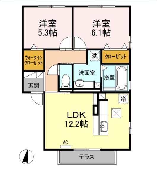 アール・グレイスの間取り