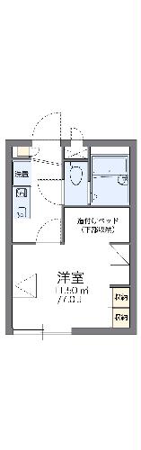 レオパレスＮステージの間取り