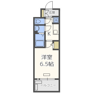 プレサンス梅田北オールの間取り