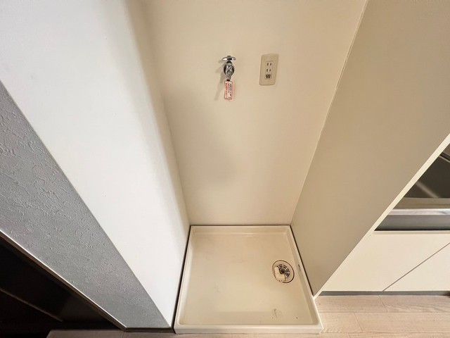 その他　室内洗濯機置き
