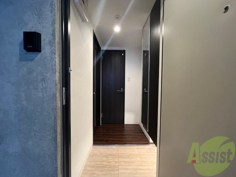 玄関　使いやすく明るい印象の玄関になっておりました！