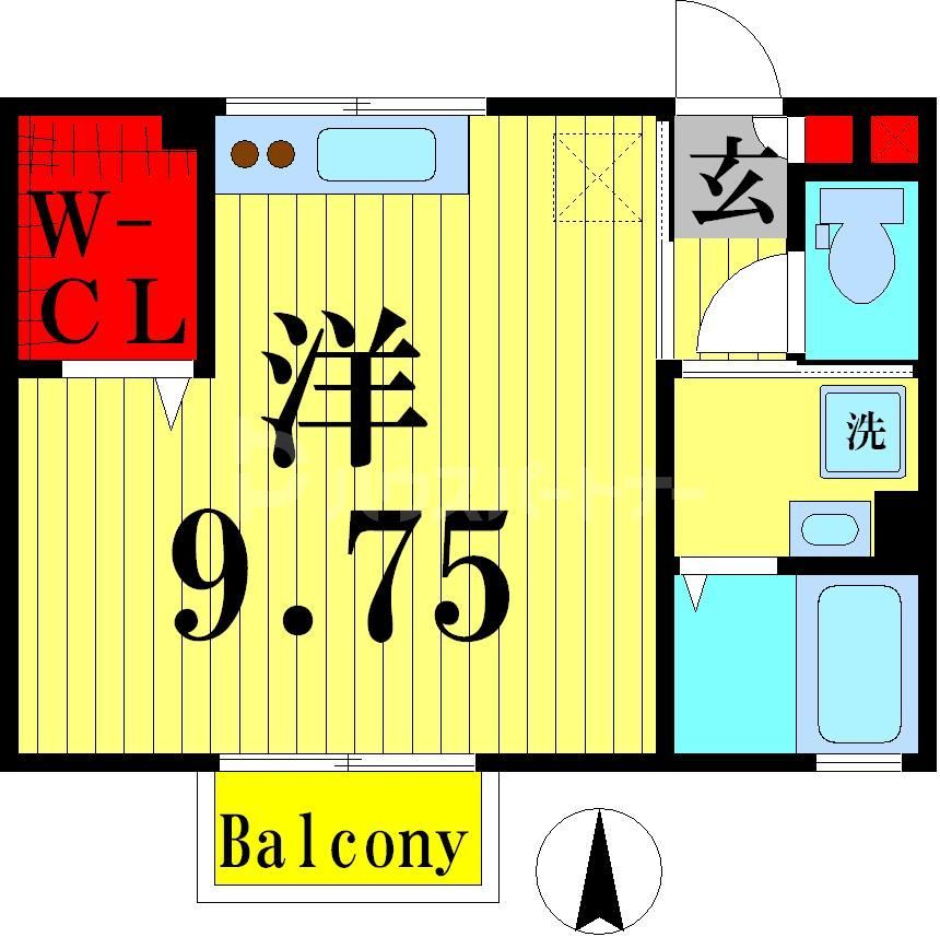 アネックス青羽　IIの間取り