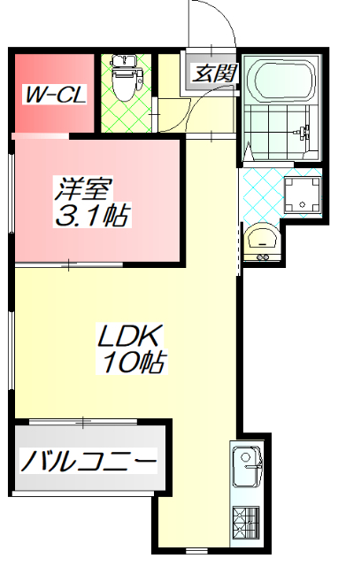 ＲＥＧＡＬＥＳＴ門真南の間取り