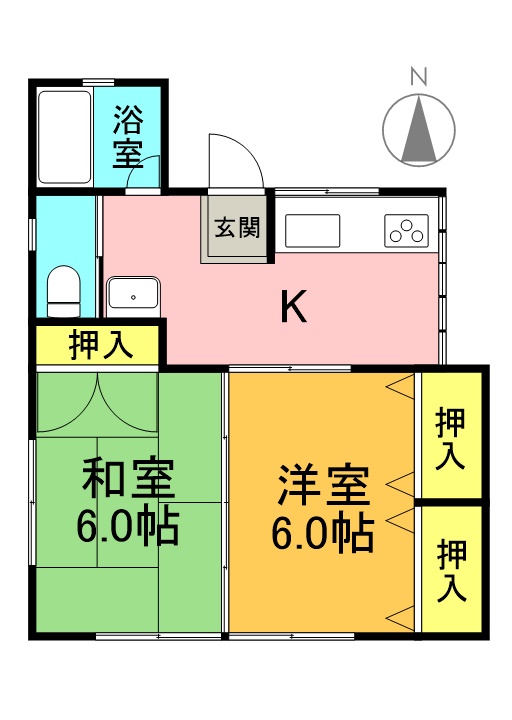 フルジェンテ並木の間取り