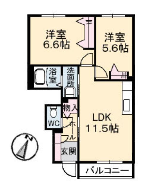 ポラリスの間取り