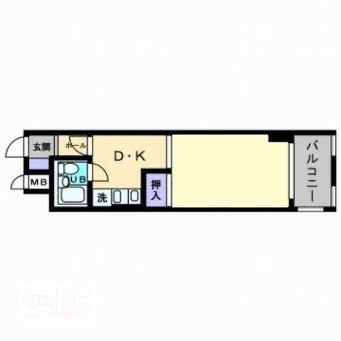 アルファエステート扇町の間取り