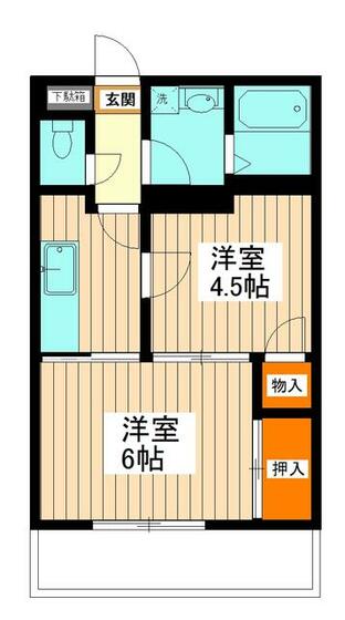 欅マンションの間取り