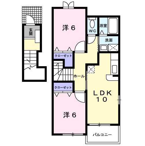 ジェルメIIの間取り