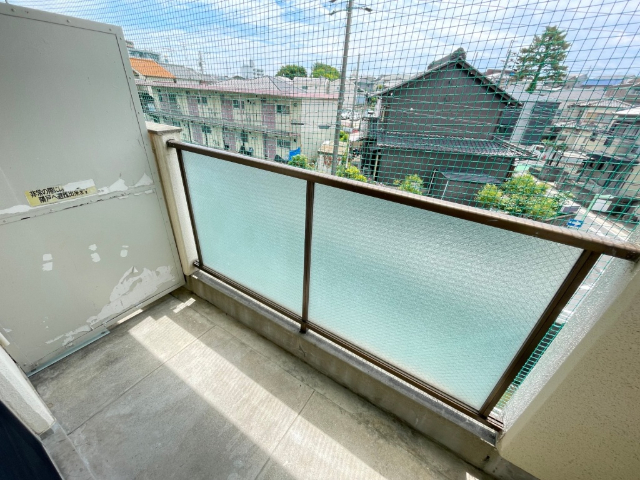 バルコニー　日当たり良好
