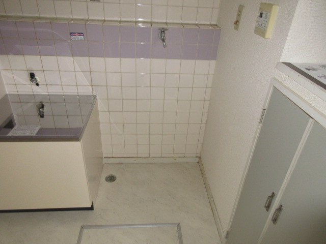 その他　室内洗濯機置き場。防水パン付きで安心。