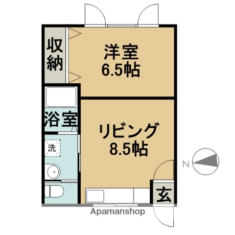 Zeusの間取り写真