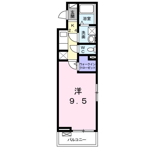 ケーズシエージィB_間取り_0