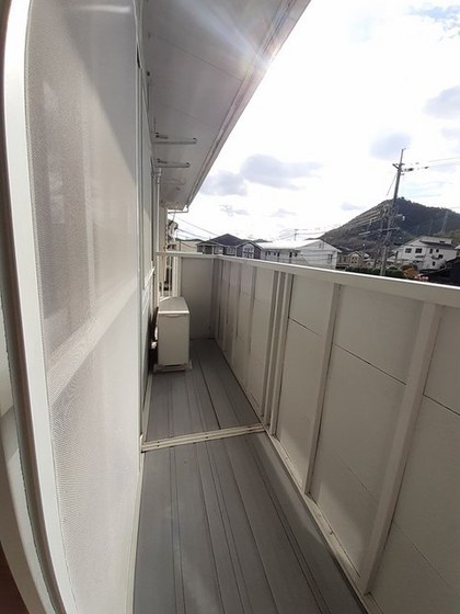 バルコニー　※他号室の写真です