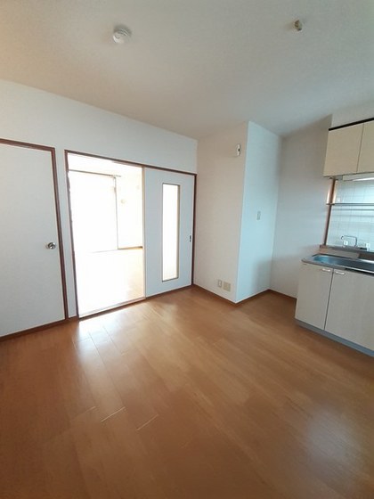 居室・リビング　※他号室の写真です