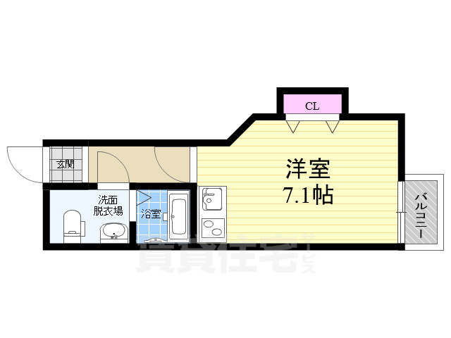 ブリエ西大路の間取り写真