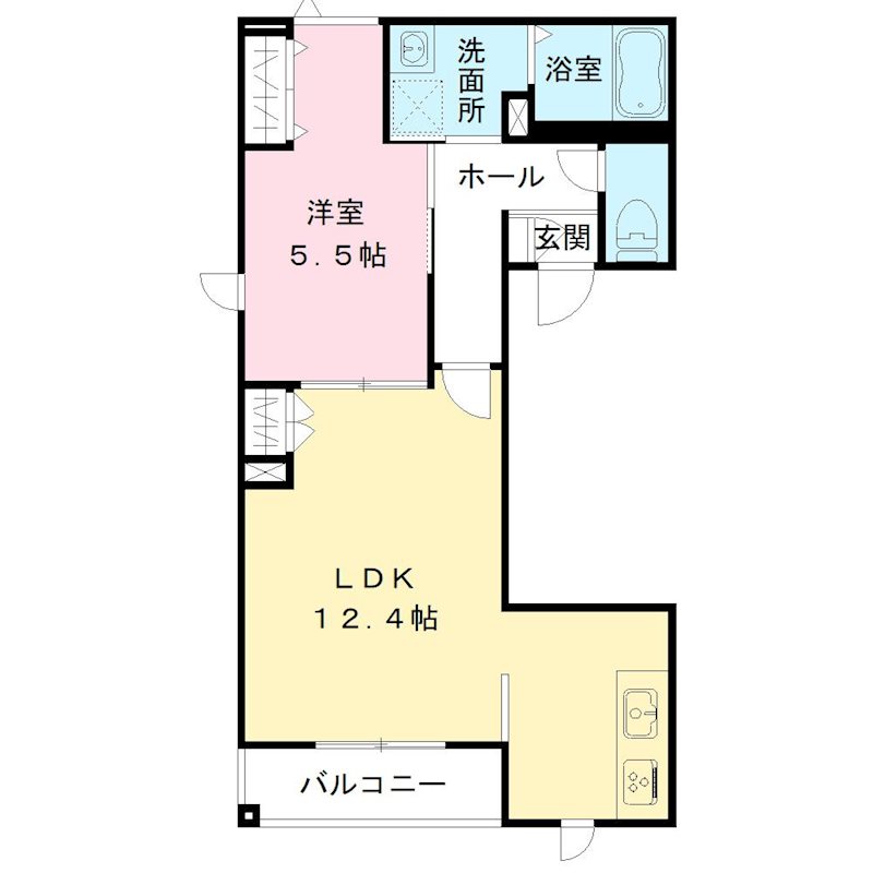 グランメールの間取り