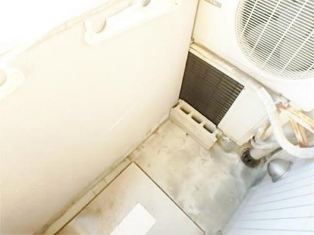 バルコニー　お洗濯もバッチリ