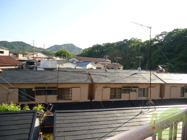 眺望　自然にかこまれ、眺望良好