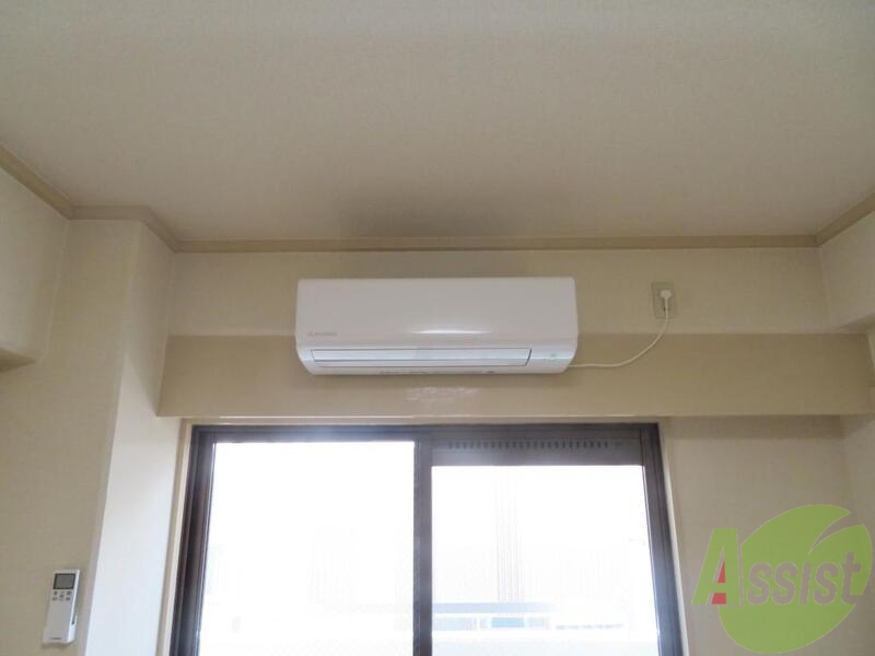 その他設備　エアコンもついているので、真夏や真冬も安心ですね。