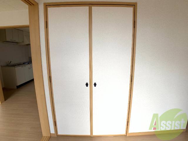 収納　ここに収納があります。収納があると部屋が広く使えます。