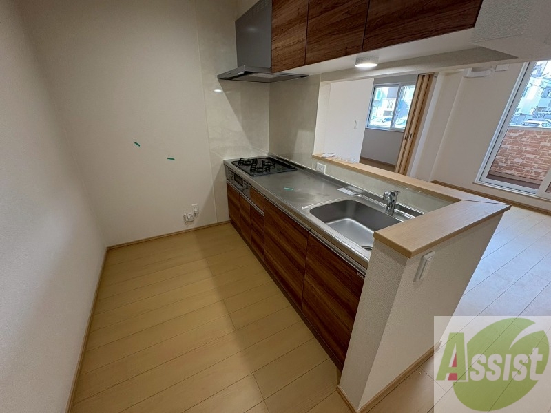 キッチン　システムキッチンなので、すぐお料理に使えます！