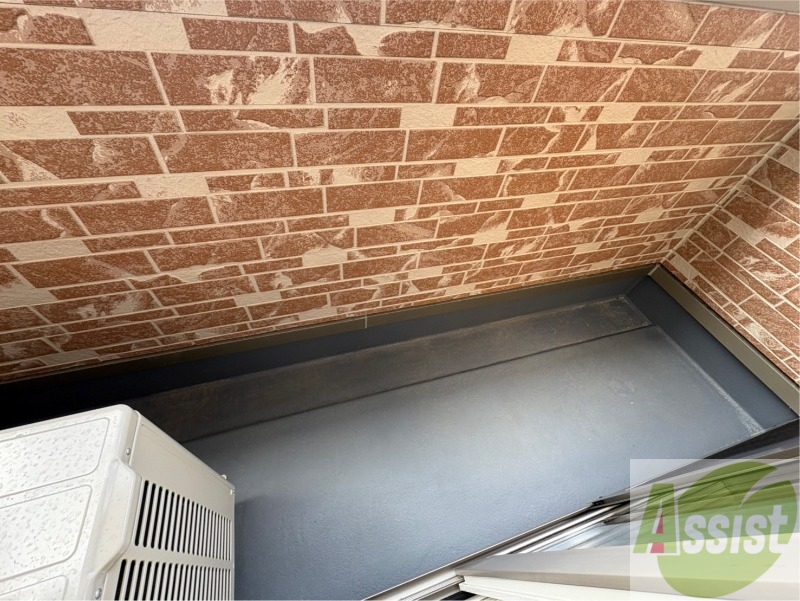 バルコニー　こちらはバルコニーです！洗濯物もよく乾きそうです。