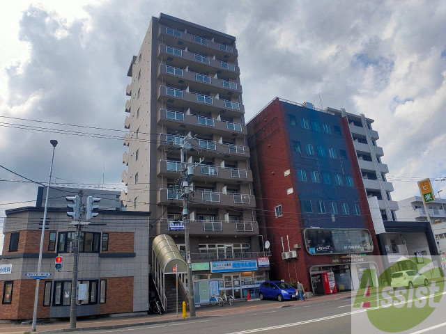 建物外観　札幌市北区北二十五条西「リーブル２５」