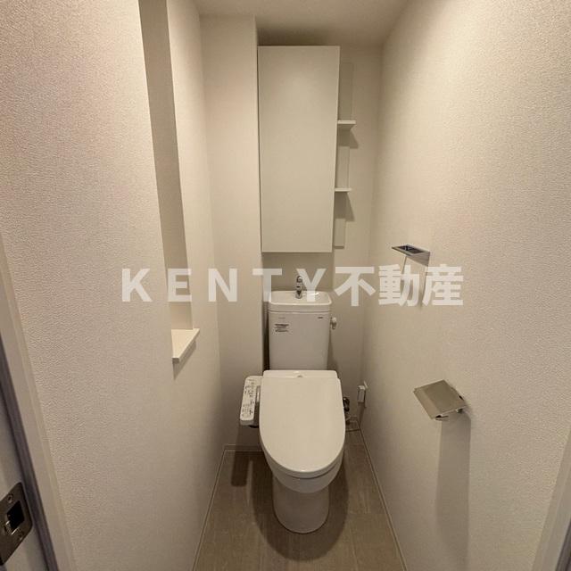 トイレ　ゆったりとした空間のトイレです
