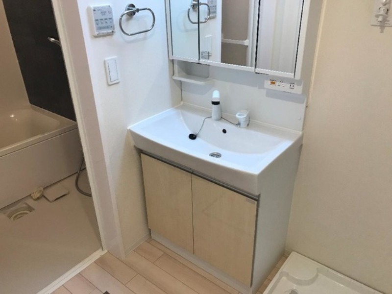 洗面設備　図面と現状に相違がある場合には現状を優先