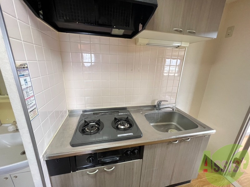 キッチン　キッチンは調理スペースもしっかりあっていいですね～