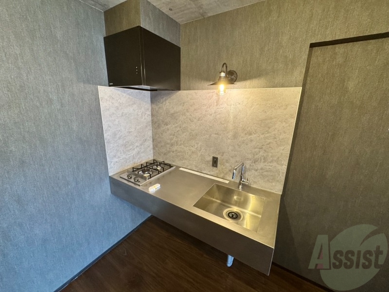 キッチン　システムキッチンなので、すぐお料理に使えます！