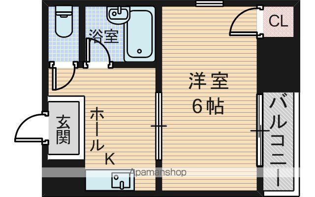 阪急京都線 淡路駅 徒歩3分 4階建 築33年の間取り写真