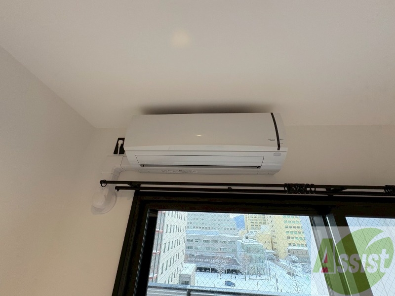 その他設備　エアコンがありますので夏でも快適に過ごせます！